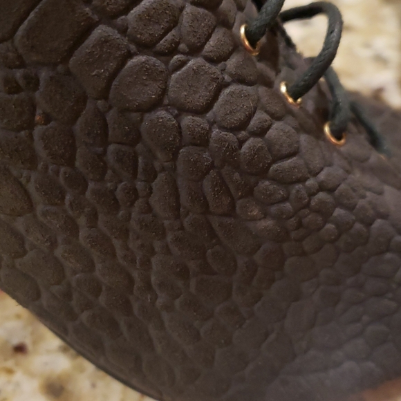 Colin Stewart Grey Stiletto Booties Size 9 - Picture 6 of 6